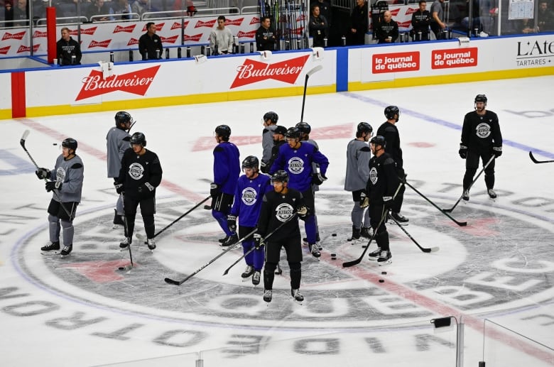 hockey players on ice