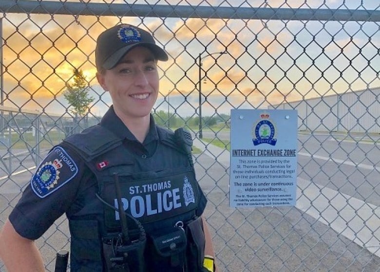 Residents in St. Thomas can use a safe exchange zone available in the parking lot of their headquarters at 45 Caso Crossing. 