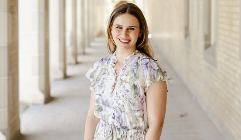 Stefanie Stockhamer smiles at the camera. 