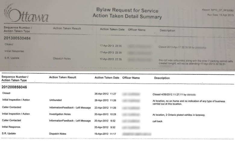 Two reports comparison.