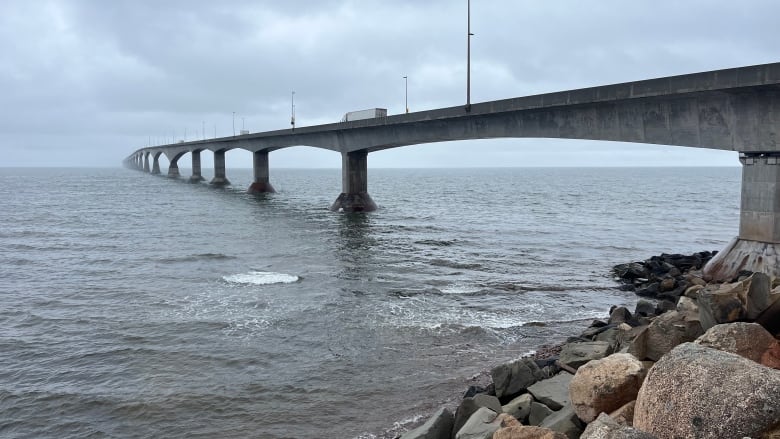 The Confederation Bridge.