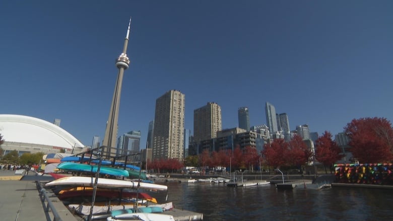 CN Tower in the daylight