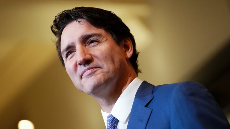 Prime Minister Justin Trudeau holds a press conference on Parliament Hill in Ottawa on Thursday, Oct. 24, 2024.