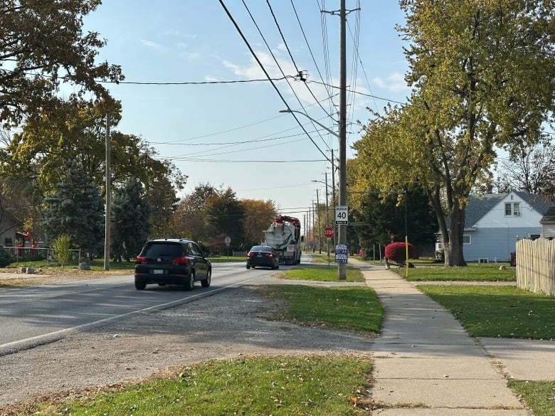 A residential neighbourhood.