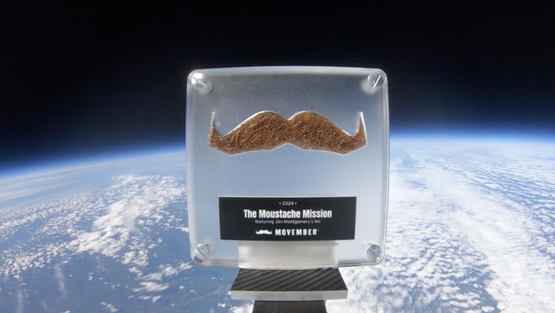 A moustache in space