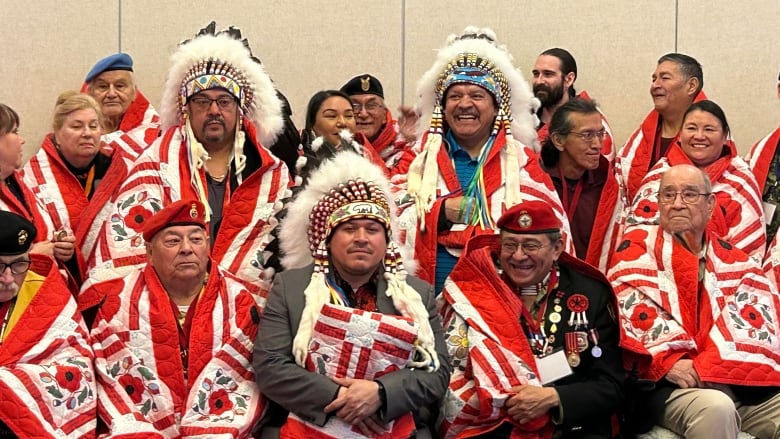 SCO blanketing Indigenous veterans