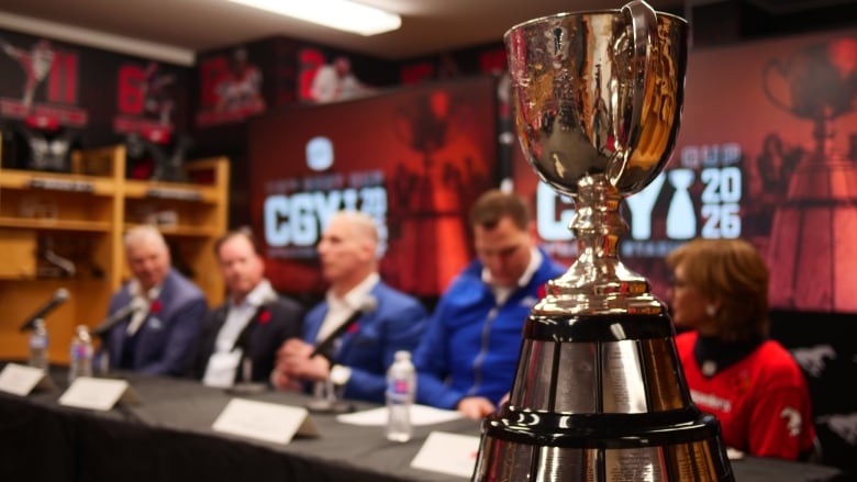 The CFL announced on Friday that its championship game will return to Calgary on Nov. 15, 2026.